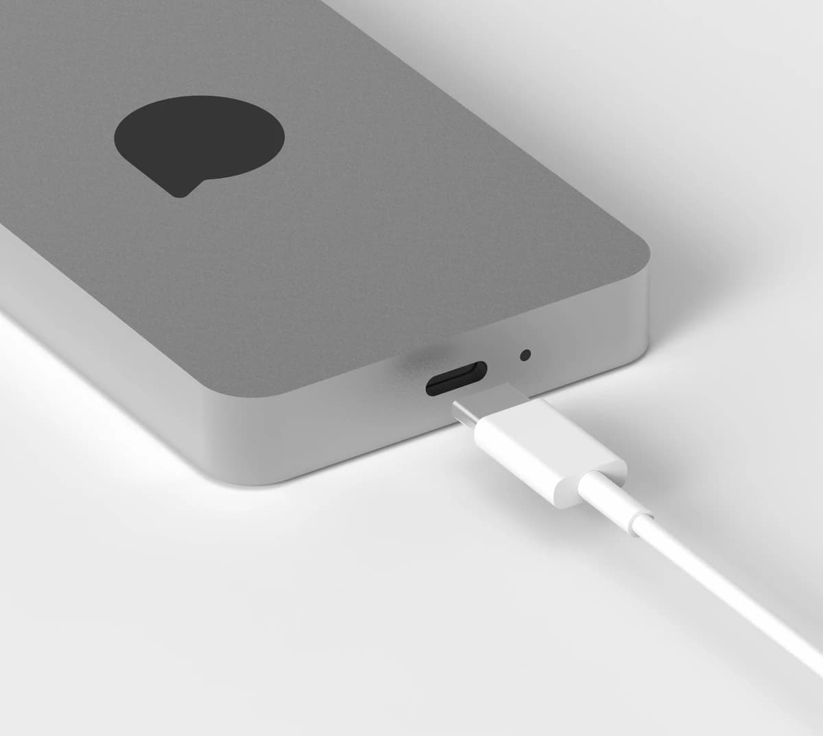 Plum Box with USB-C cable